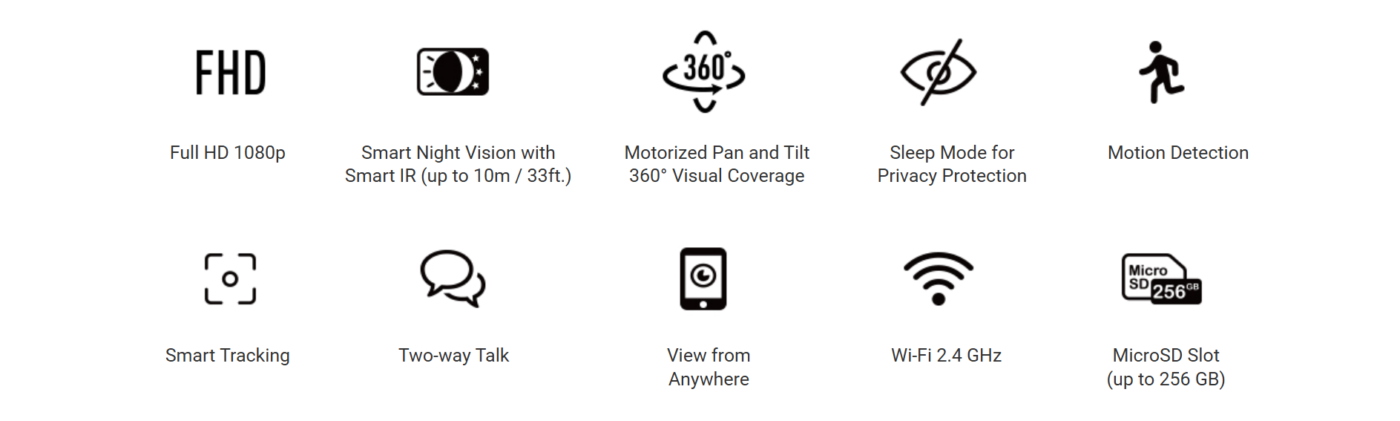 Ezviz C6N Smart Camera Spesification